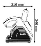 Бороздодел штроборез Bosch GNF 35 CA Professional 0601621708 (0.601.621.708) с разъемом БОШ